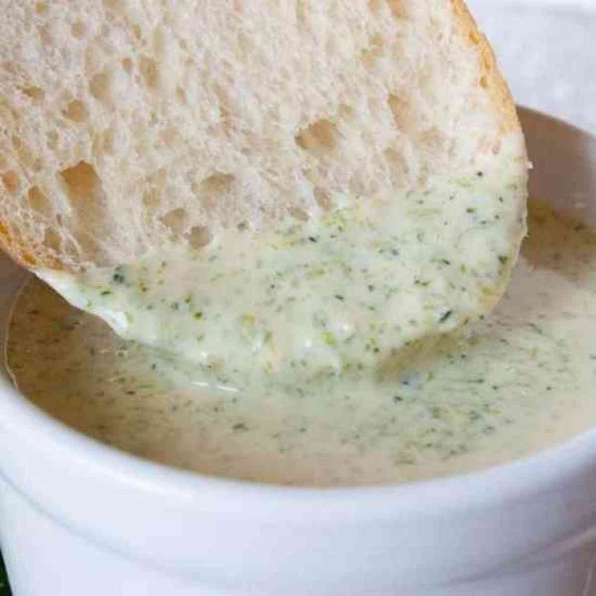 A Hot Bowl of Broccoli Cheese Soup