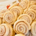Pie Dough Cinnamon Swirls