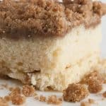 Brown Sugar Crumb Topped Coffee Cake Brown sugar crumb topped coffee cake is a moist, buttery breakfast cake with a perfectly sweet crumbly top! It's quick and easy, too!