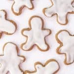 Iced Gingerbread Men Iced gingerbread men are soft, delicious and easy to make. Included with this recipe is a pattern for a gingerbread house.