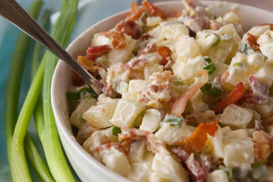 Dill Pickle Potato Salad - Mindee's Cooking Obsession