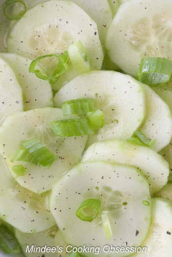 Ridiculously Simple Salty Cucumbers- crispy, salty cucumbers that are ridiculously easy to prepare!