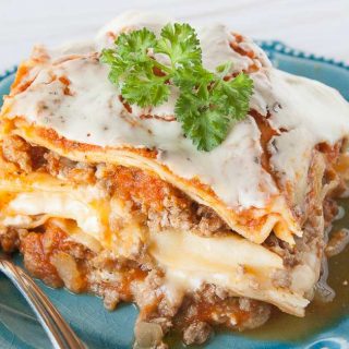 Facebook image for lasagna.
