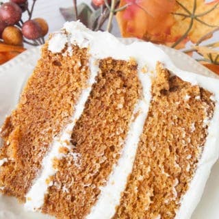 Corrie's Triple Layer Carrot Cake-These three smooth, moist carrot cake layers frosted with rich cream cheese frosting are simple to make! This is truly the best carrot cake ever!