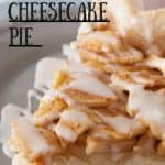 Apple Cheesecake Pie pinnable