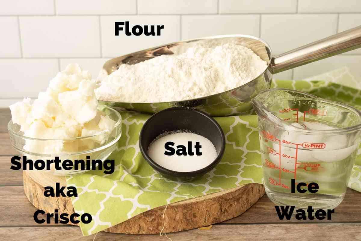 Everything you need for the perfect pie crust recipe!