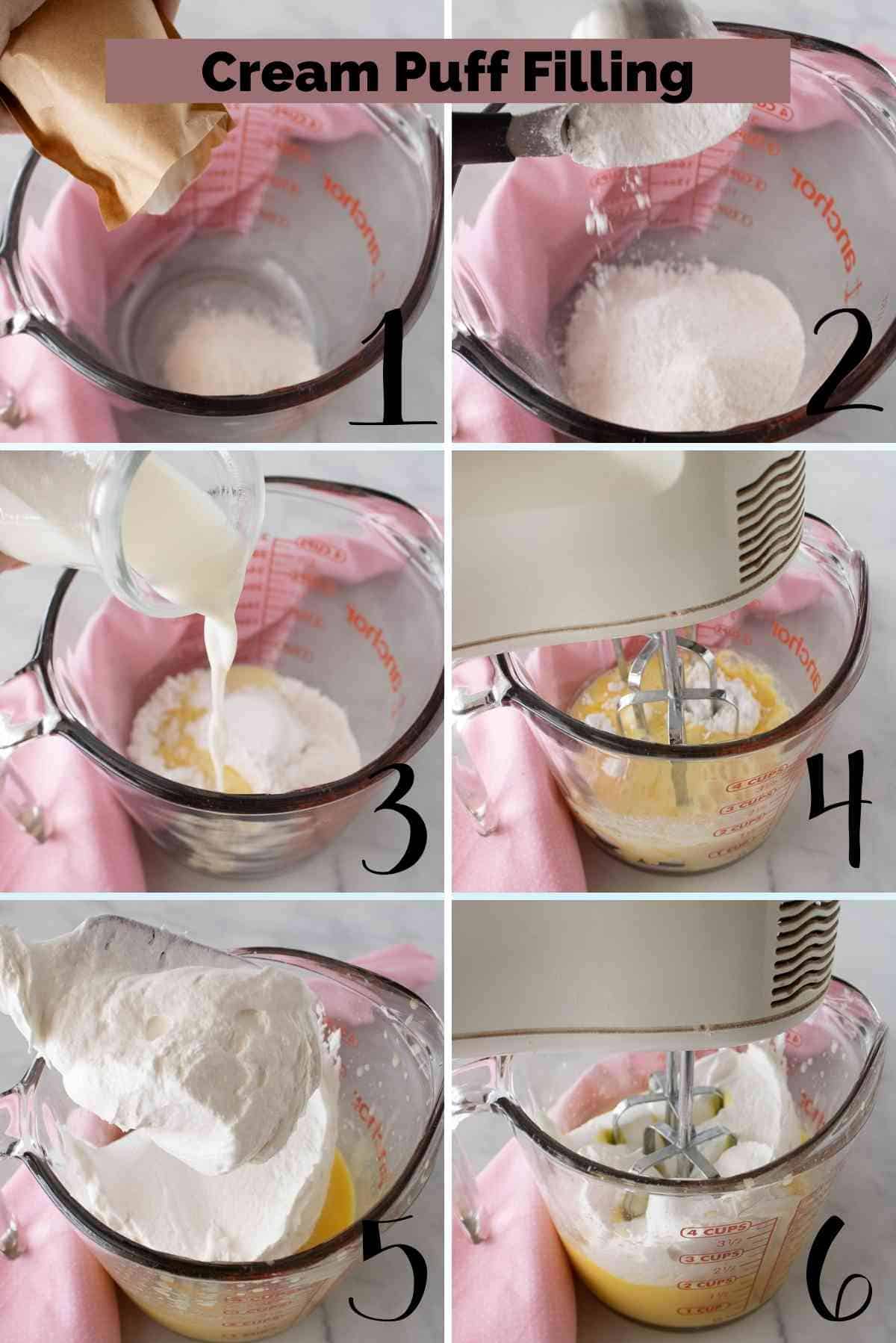 How to Make Cream Puffs - Video & Step by Step Photos