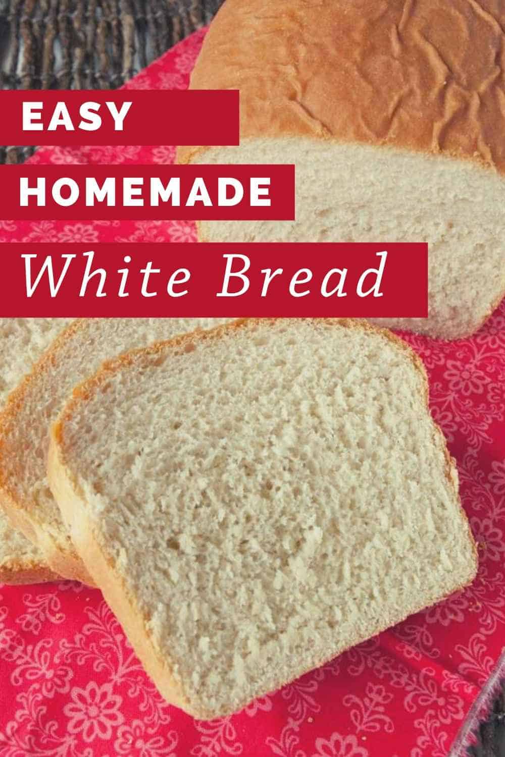 Easy White Bread Recipe (1 Loaf) Mindee's Cooking Obsession