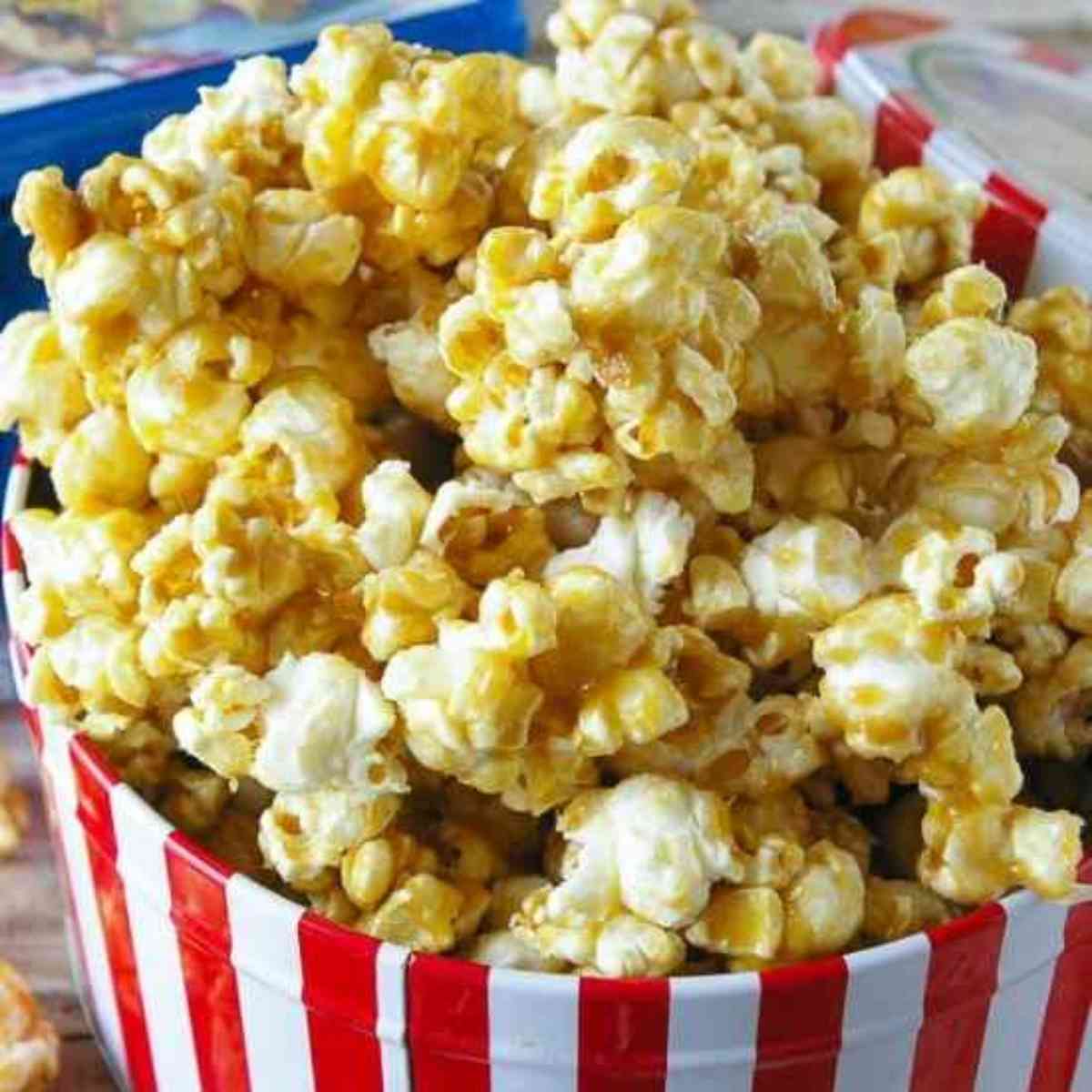 Cracker Jack Style Easy Caramel Popcorn Mindee's Cooking Obsession