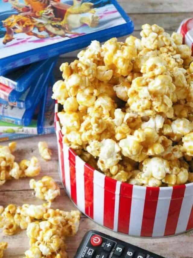 Cracker Jack Easy Caramel Popcorn Story