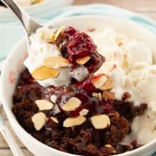 Cherry Chocolate Crockpot Brownies Recipe-image