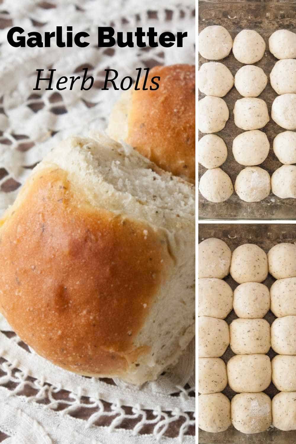 Garlic Butter Herb Rolls Mindee's Cooking Obsession