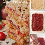 Pinnable image 4 for cranberry crumble bars.