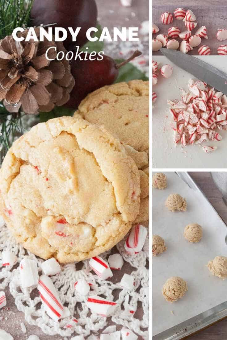 Candy Cane Cookies aka Peppermint Chocolate Chip - Mindee's Cooking ...