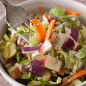 Brussels Sprout Slaw.