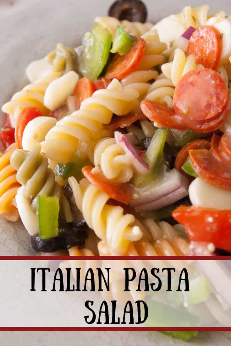 Italian Pasta Salad - Mindee's Cooking Obsession