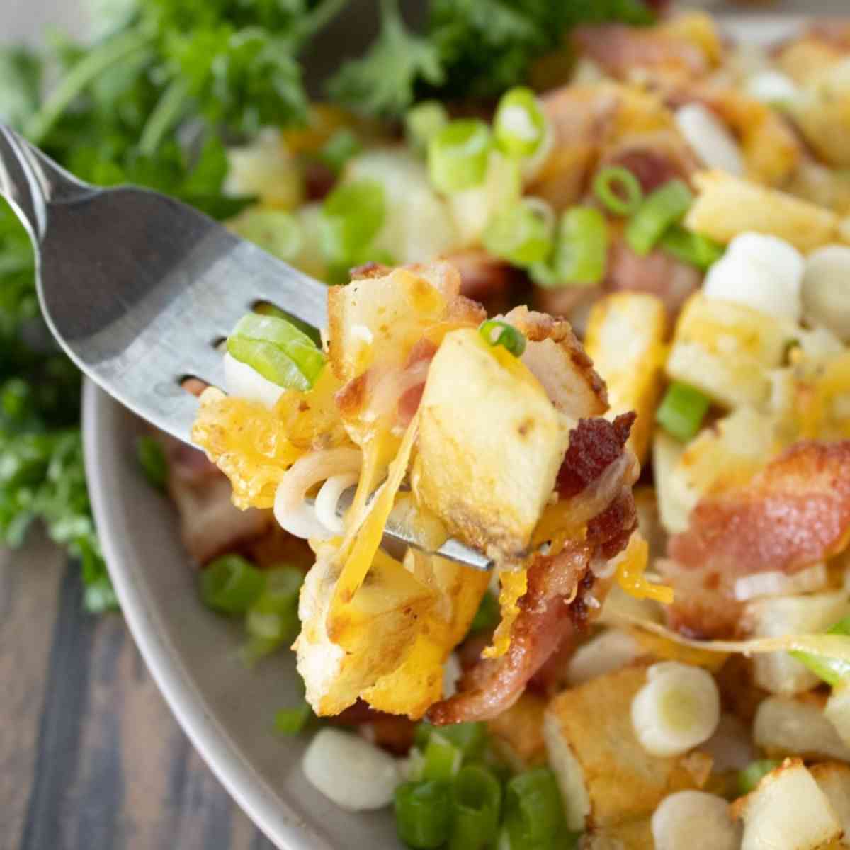 Loaded Baked Potato & Toppings – A Couple Cooks