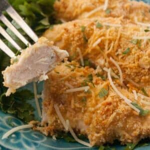 Parmesan Crusted Chicken.