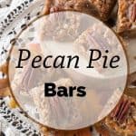 Pinnable image 5 for pecan pie bars.