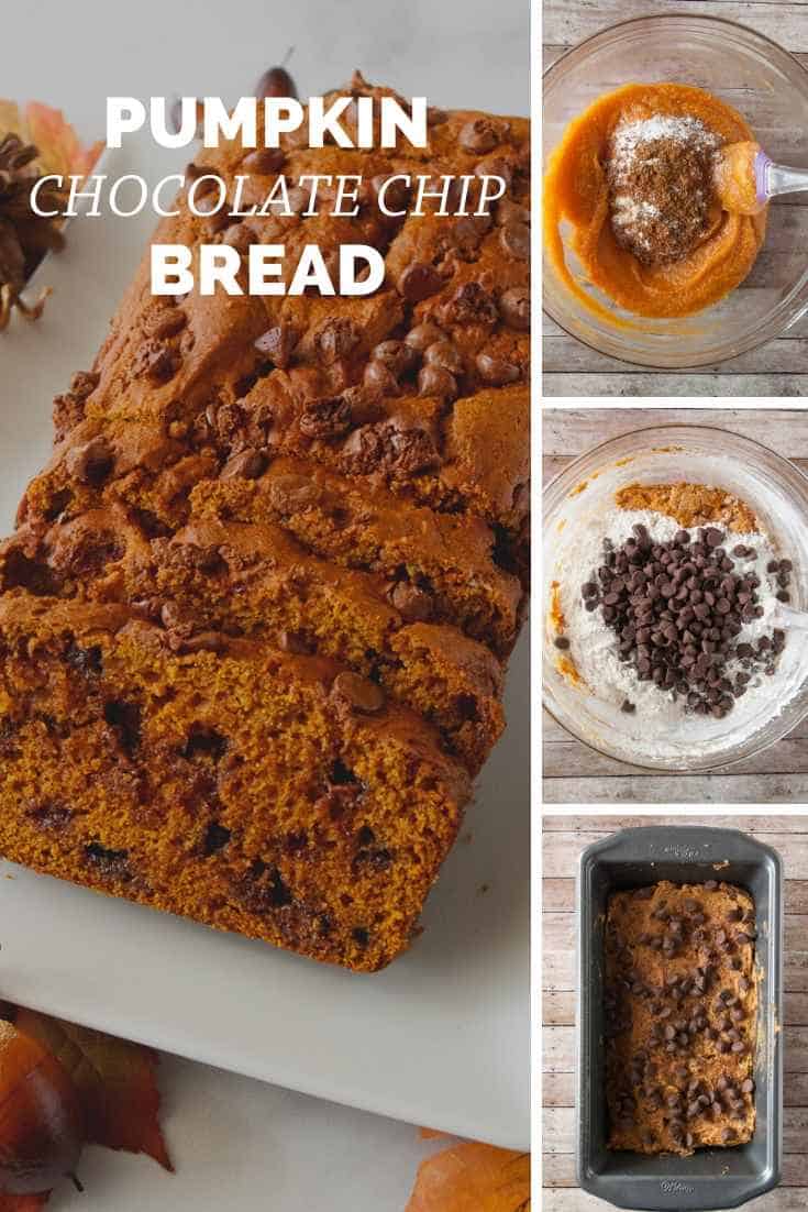 Pumpkin Chocolate Chip Bread - Mindee's Cooking Obsession