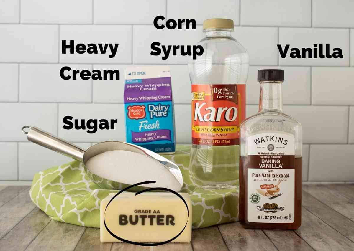 Everything you'll need to make my favorite caramel recipe!