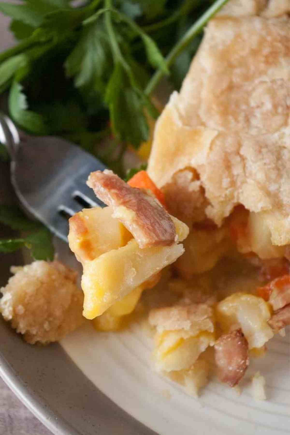 Ham and Cheese Pot Pie - Mindee's Cooking Obsession