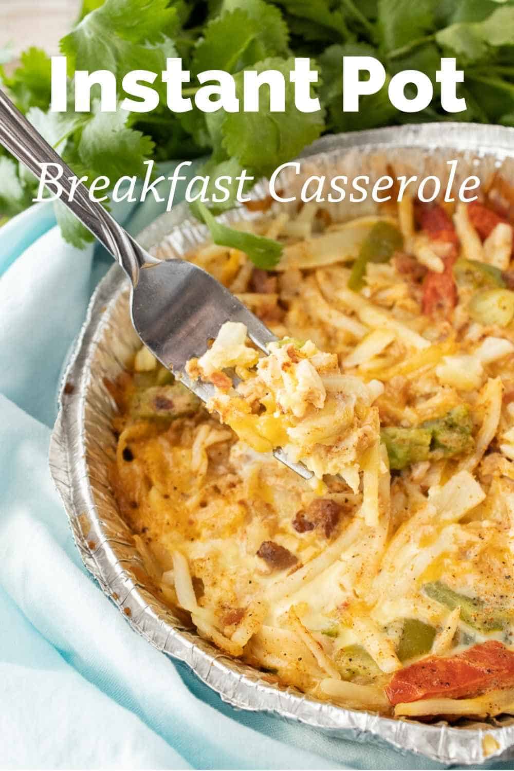 Instant Pot Breakfast Casserole - Mindee's Cooking Obsession