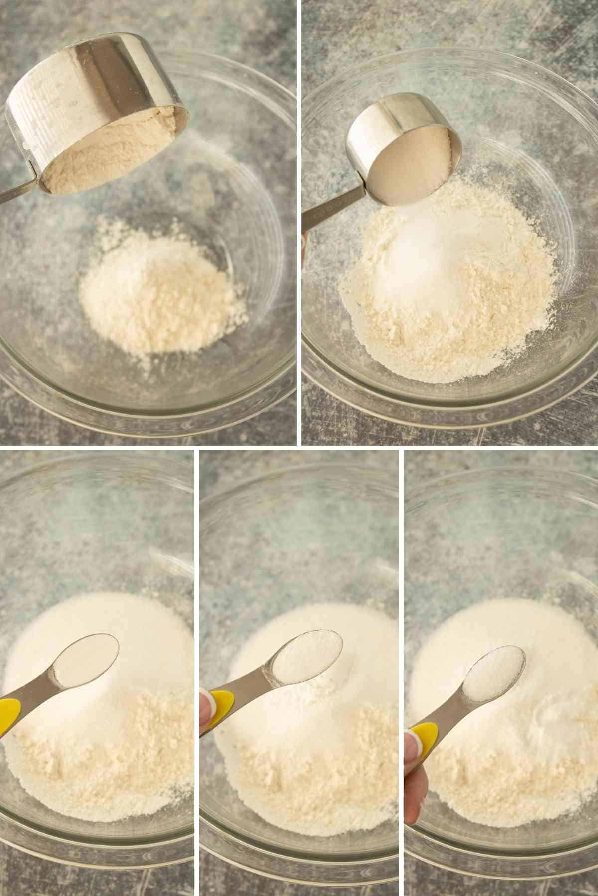 Whisk together the dry ingredients!