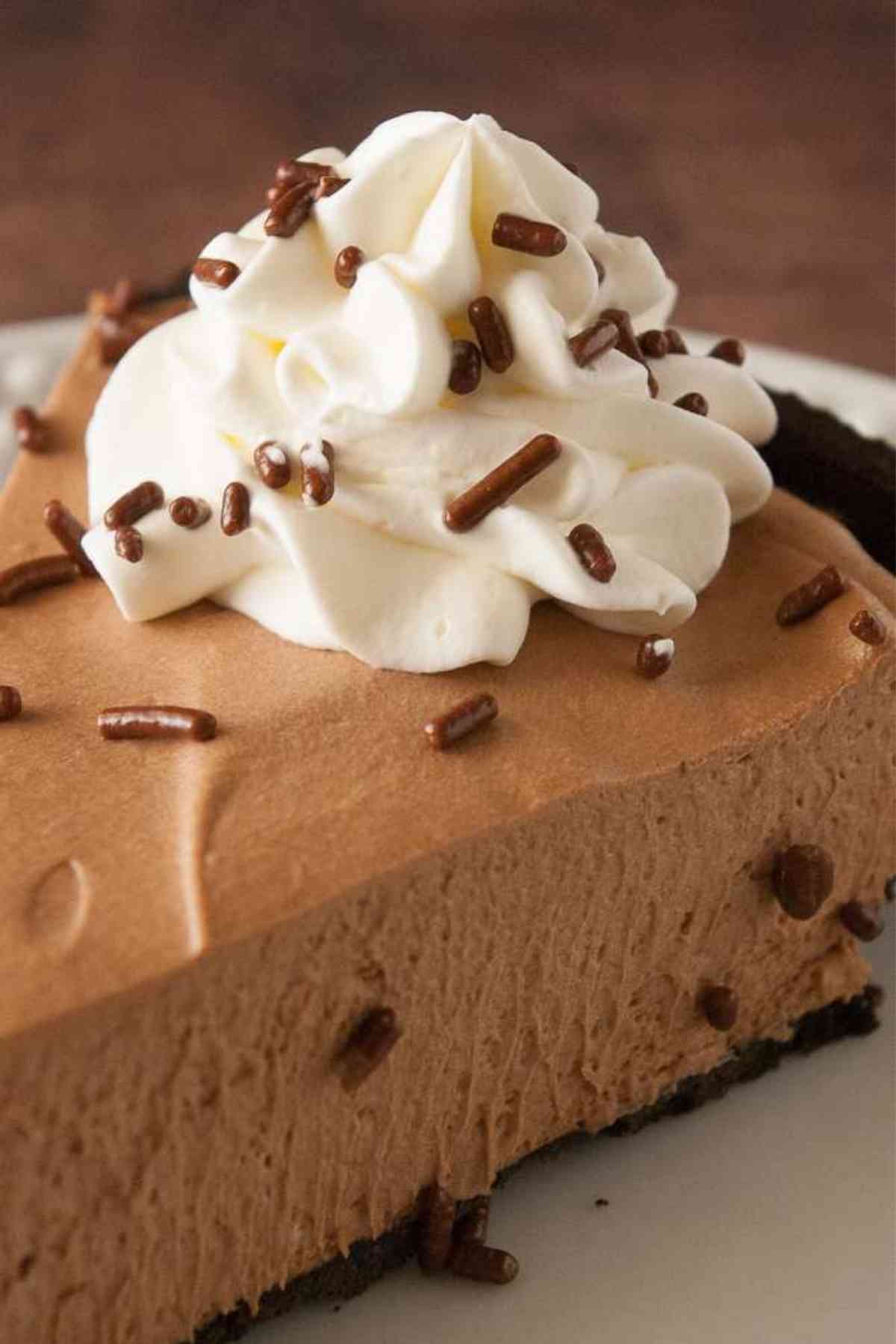 Irresistible Chocolate Mousse Pie Mindees Cooking Obsession