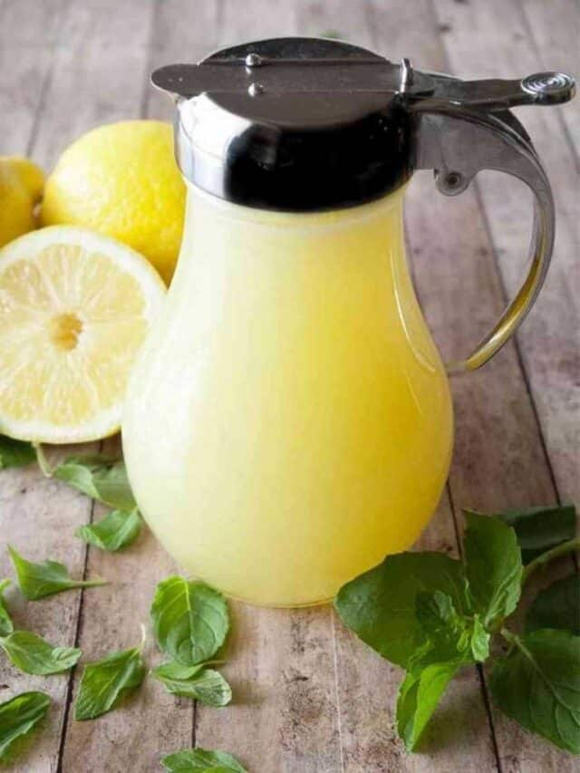 Lemon Cream Syrup Story