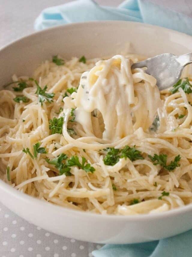 Easy Alfredo Sauce Story
