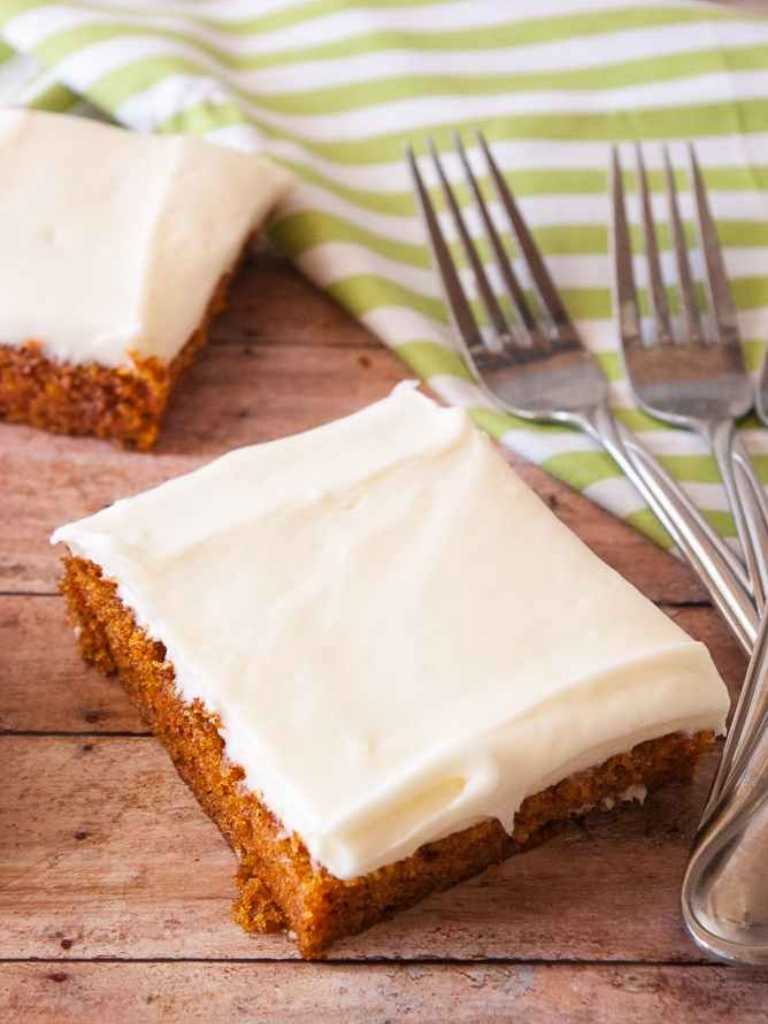 Carrot Sheet Cake Story