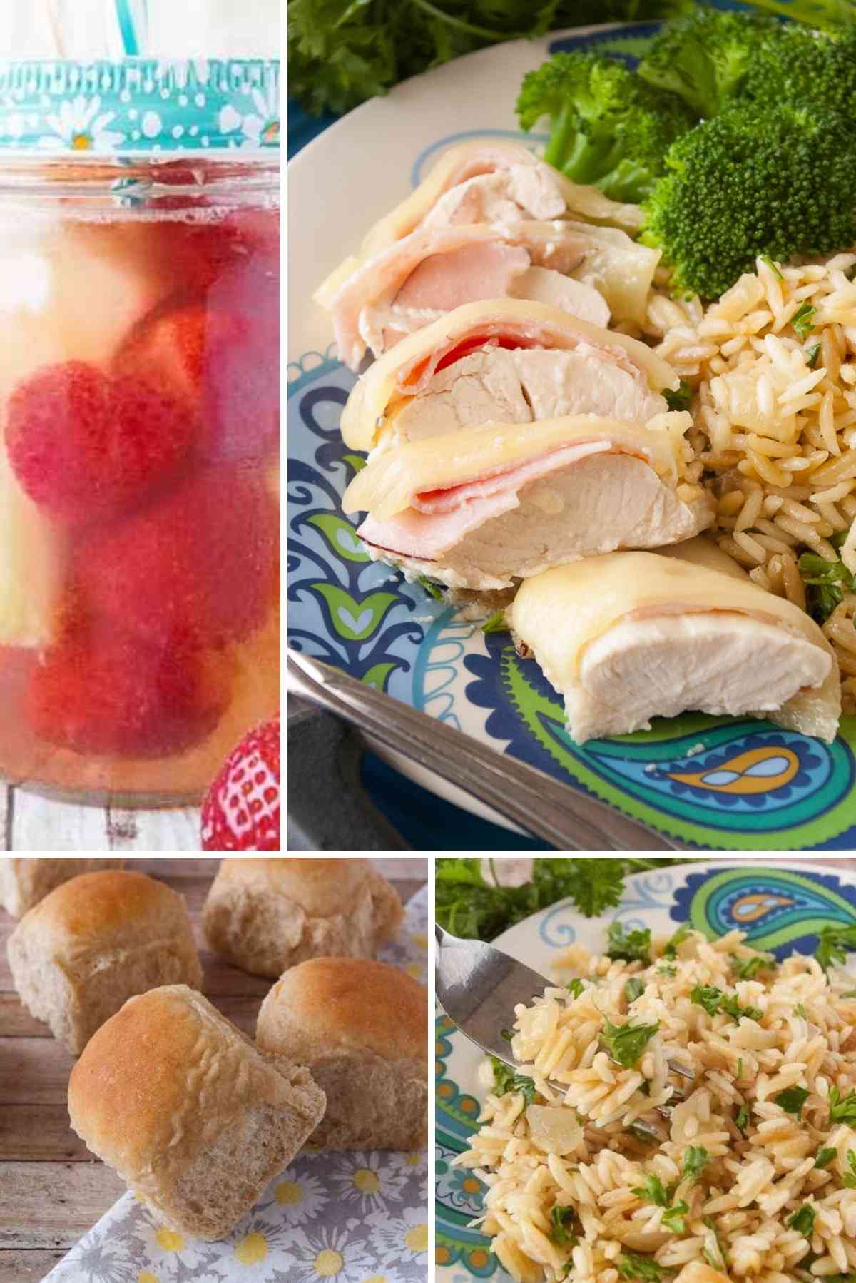 Collage of recipe pictures.