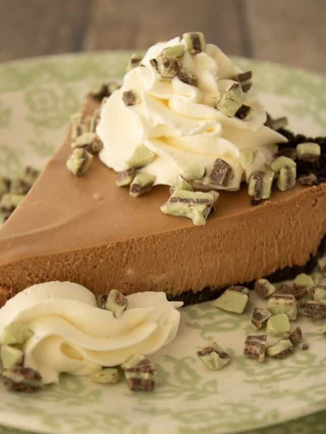 No Bake Grasshopper Pie Story