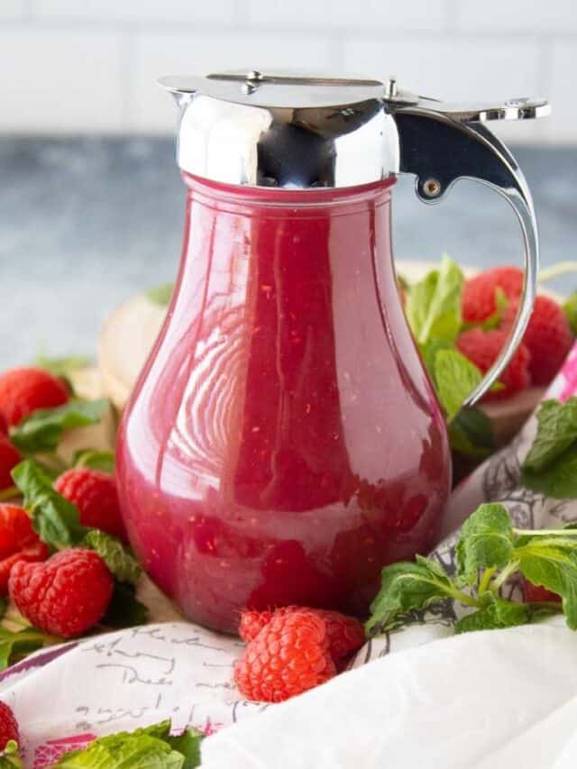 Raspberry Cream Syrup Story