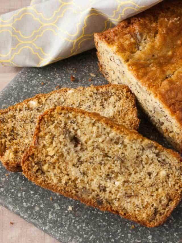 One Bowl Banana Bread Story