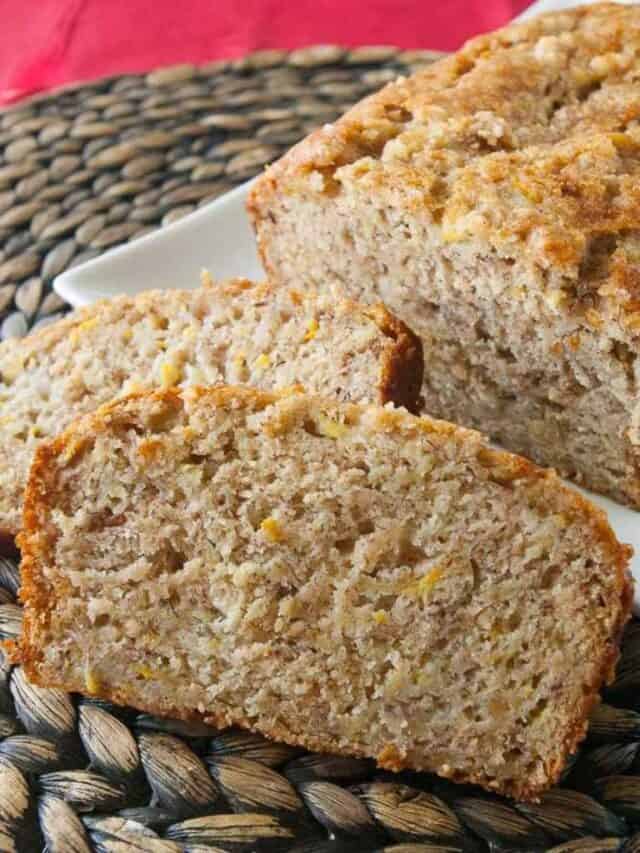Banana Zucchini Bread Story