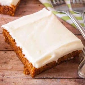 Easy Carrot Sheet Cake with Cream Cheese Frosting