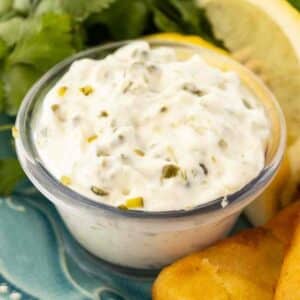 4 Ingredient Tartar Sauce with Capers