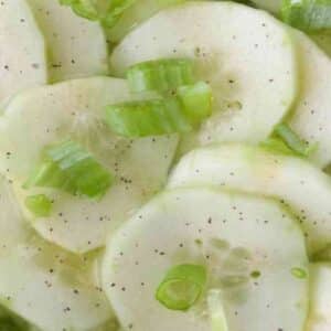 Simple Salty Cucumbers