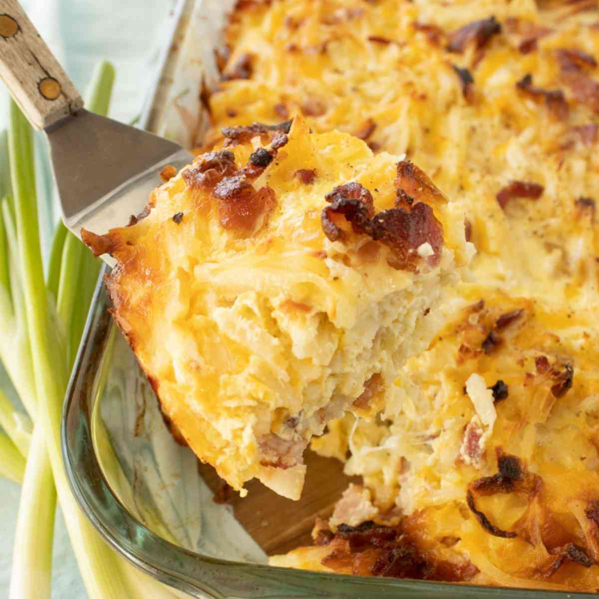 Easy Hashbrown Casserole - Brown Eyed Baker