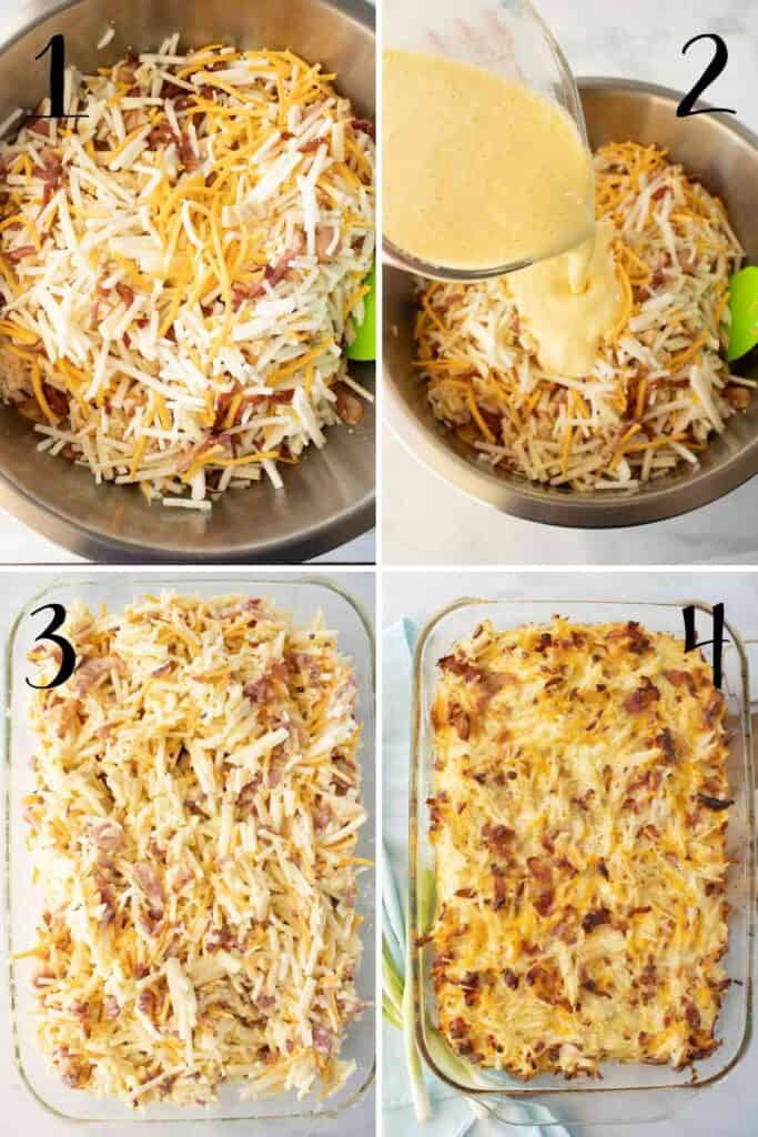 Baked Hash Brown Breakfast Casserole - Mindee's Cooking Obsession