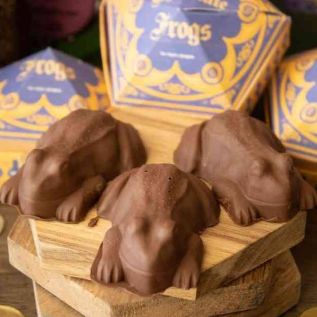 Honeydukes Chocolate Frogs from Harry Potter Mindee's Cooking Obsession