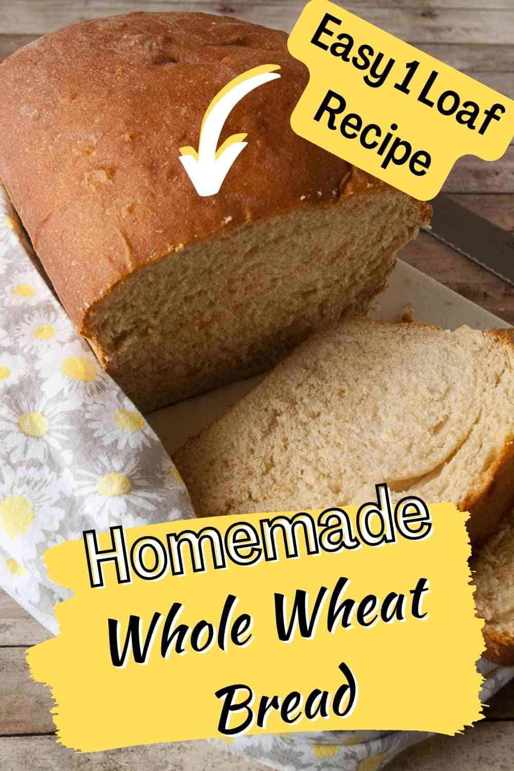 Homemade Whole Wheat Bread - Mindee's Cooking Obsession