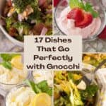 17 Dishes That Go Perfectly with Gnocchi pinterest image.