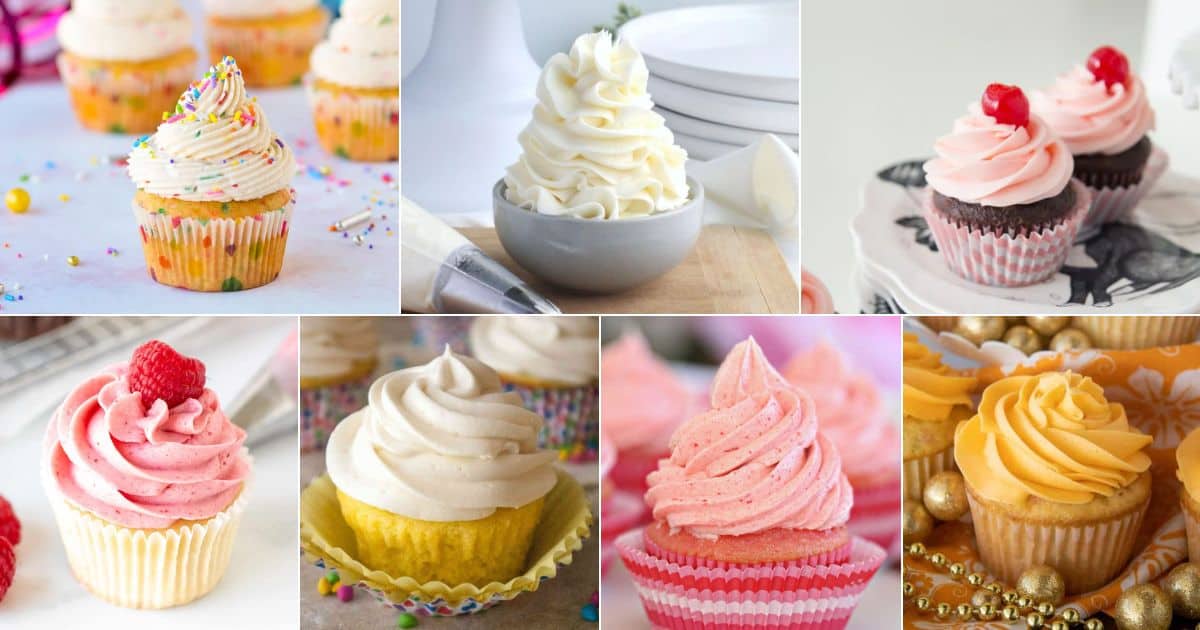 21 Frosting Ideas for White Cake That Are Anything But Boring facebook image.