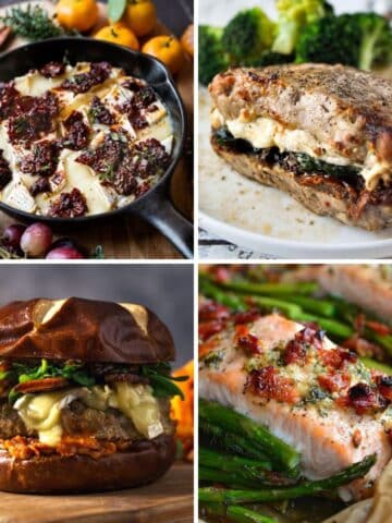 Four delicious meals with sun-dried tomatoes.