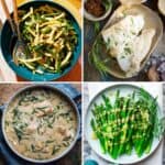 Four delicious dishes with tarragon.