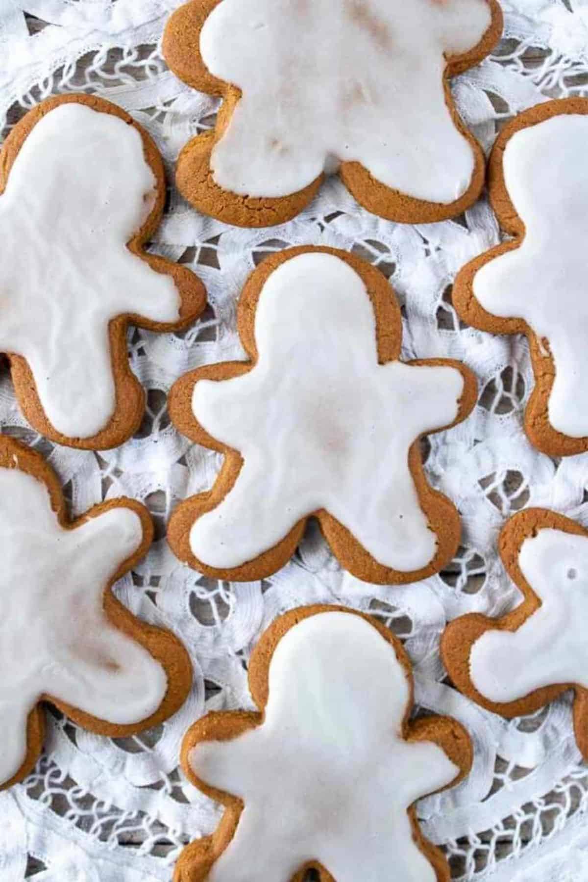 Gingerbread Men cookies.