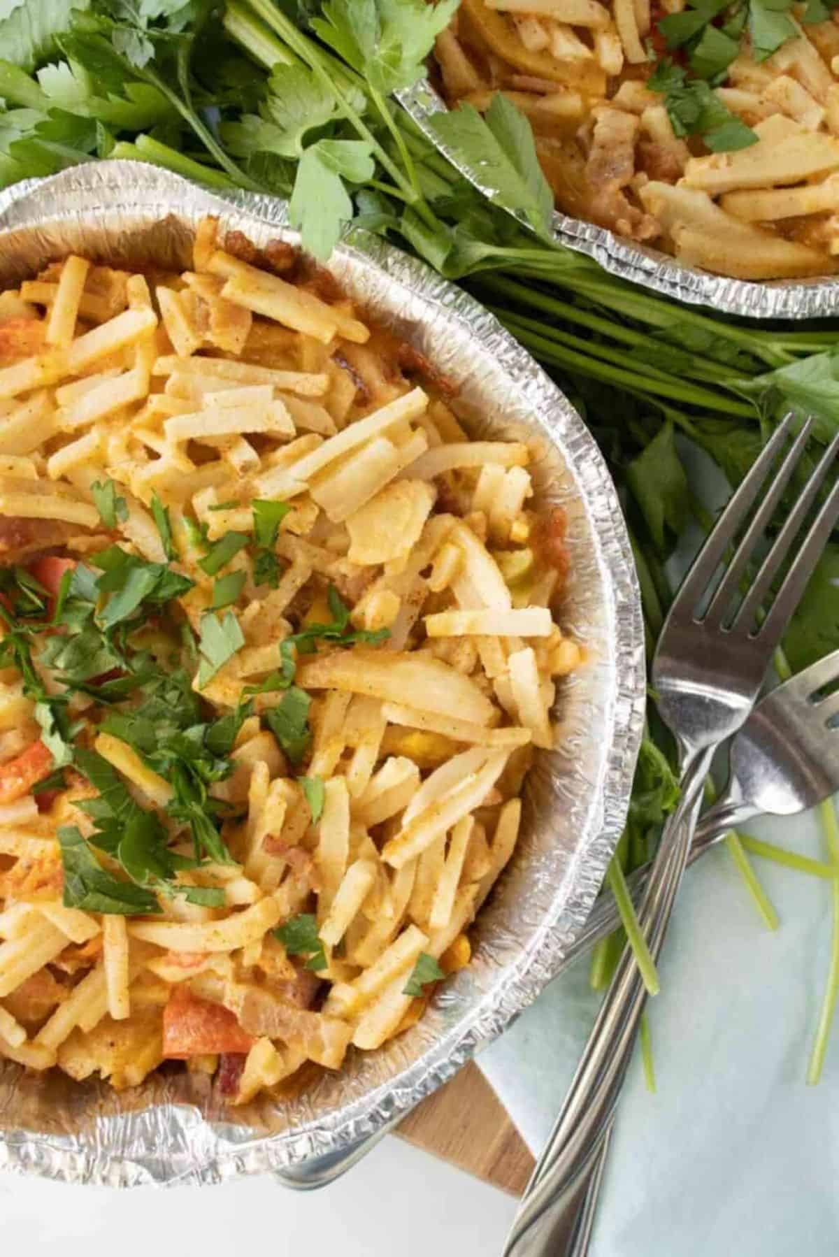 Tasty Instant Pot Hash Brown in a bowl.